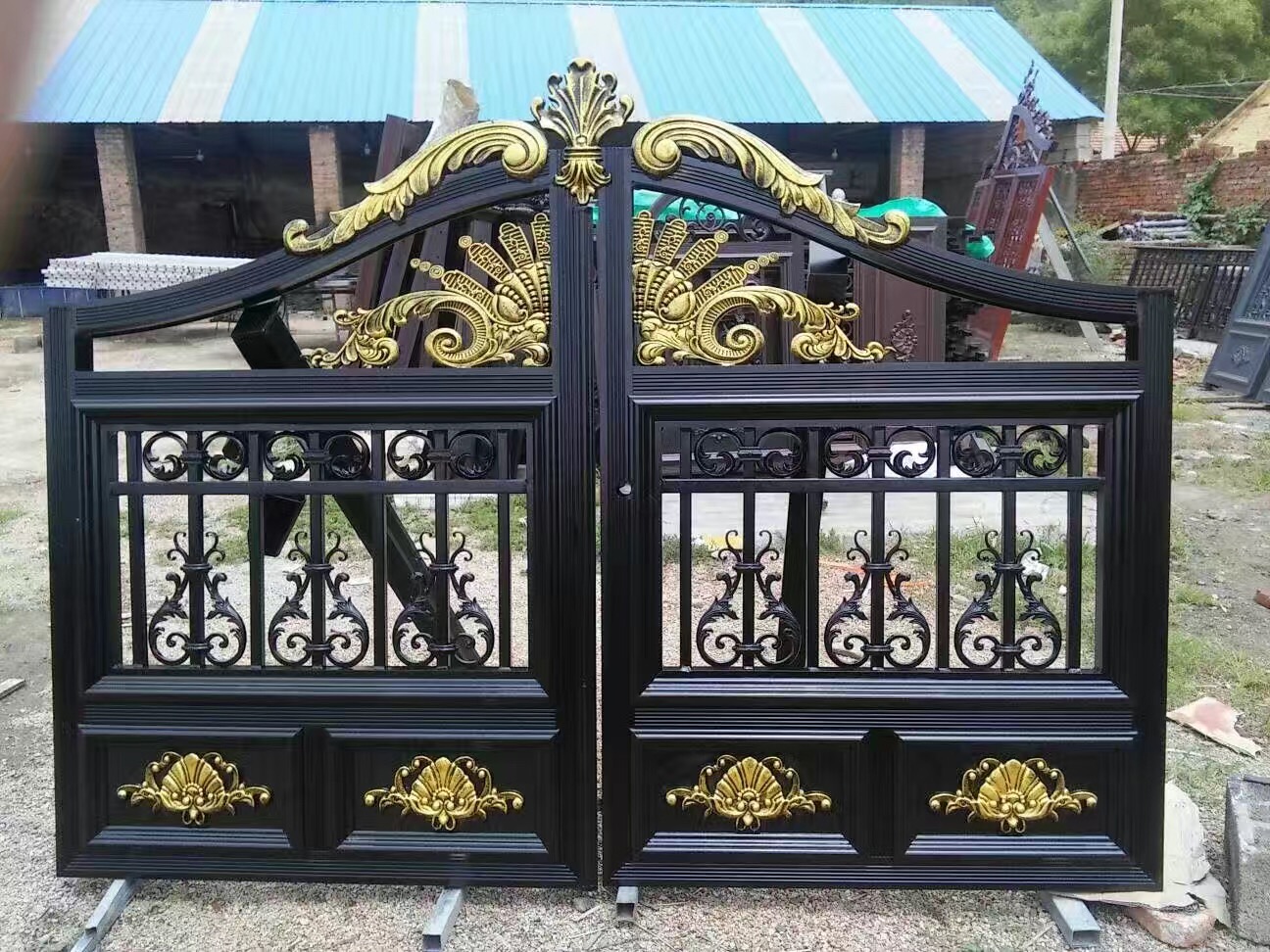 鐵藝大門的三大施工步驟